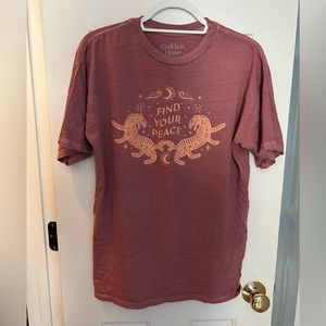Graphic tee, purchased at PacSun, size XS/S but oversized fit. Worn once.